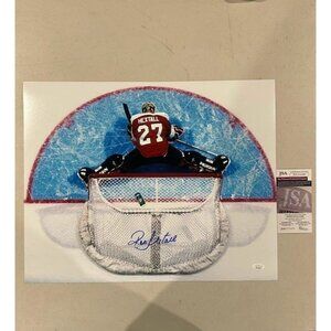 Ron Hextall signed autographed Philadelphia Flyers 16x20 photo JSA